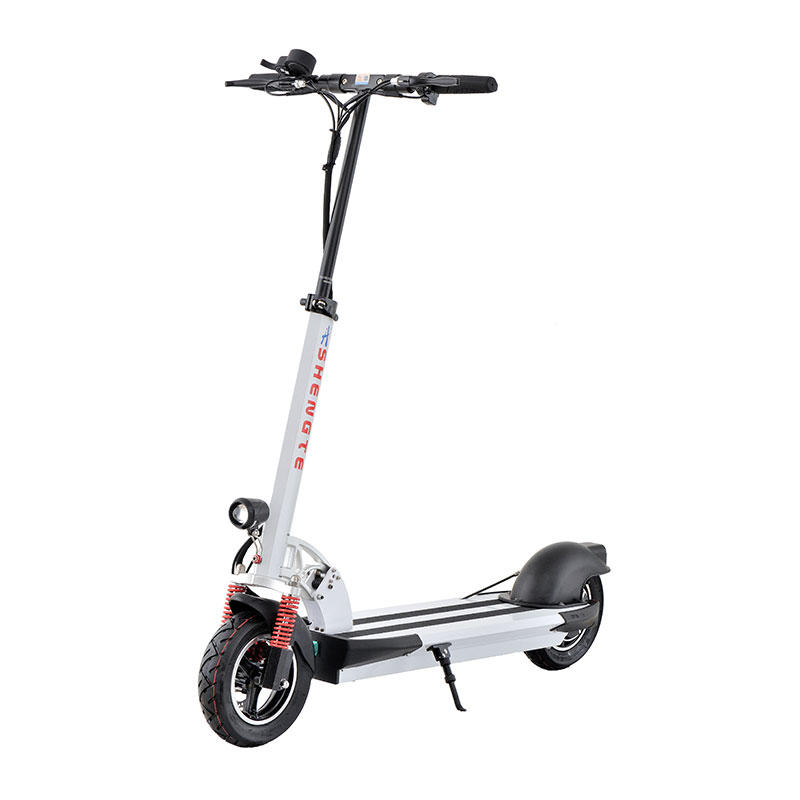 ST1002 48v 500w 21ah 60km distance wide easy folding electric scooter