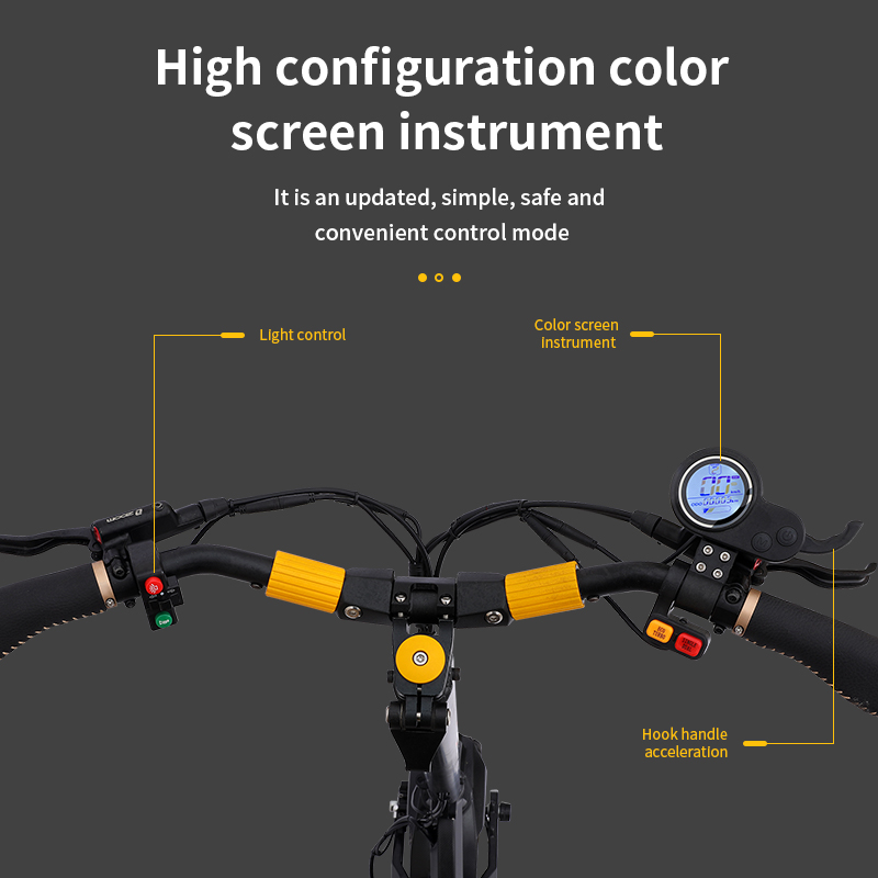 High speed comes from high power carbon fiber scooter (Dual motor)